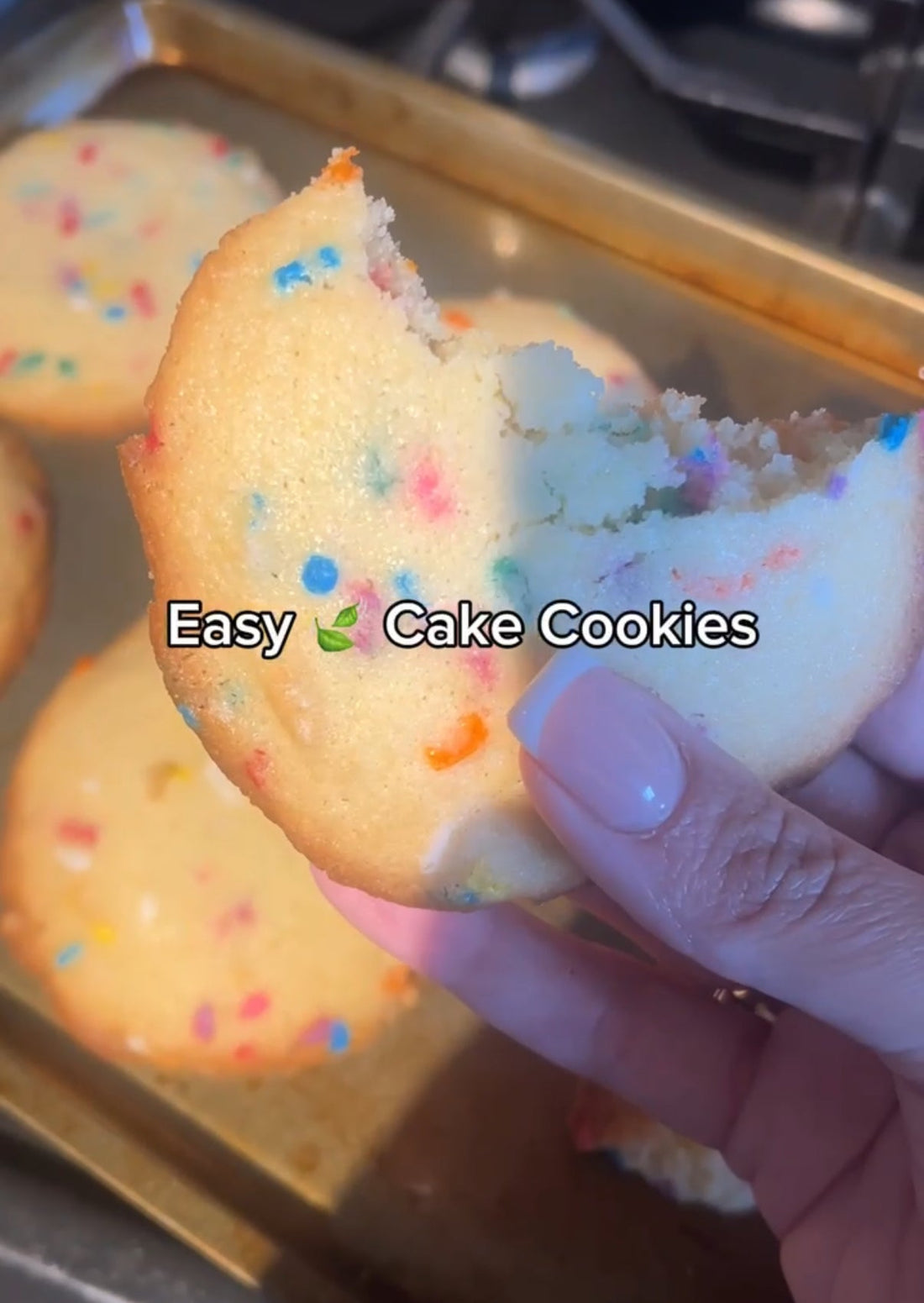 Confetti Cake Cookie